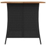 Set de muebles jardín 5 pzas con cojines ratán sintético negro de , Conjuntos de jardín - Ref: Foro24-365420, Precio: 227,83 ...