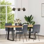 Sillas de comedor 4 unidades terciopelo gris oscuro de , Sillas de comedor - Ref: Foro24-3315158, Precio: 162,12 €, Descuento: %