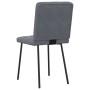 Sillas de comedor 4 unidades terciopelo gris oscuro de , Sillas de comedor - Ref: Foro24-3315158, Precio: 162,12 €, Descuento: %