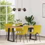 Sillas de comedor 4 unidades terciopelo amarillo de , Sillas de comedor - Ref: Foro24-3315164, Precio: 159,15 €, Descuento: %