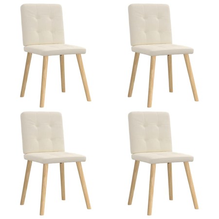 Sillas de comedor 4 unidades lino de , Sillas de comedor - Ref: Foro24-3315179, Precio: 204,24 €, Descuento: %