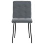 Sillas de comedor 6 unidades terciopelo gris oscuro de , Sillas de comedor - Ref: Foro24-3315428, Precio: 242,00 €, Descuento: %