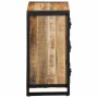 Aparador de madera maciza de mango rugosa 50x35x70 cm de , Aparadores - Ref: Foro24-4013585, Precio: 212,54 €, Descuento: %