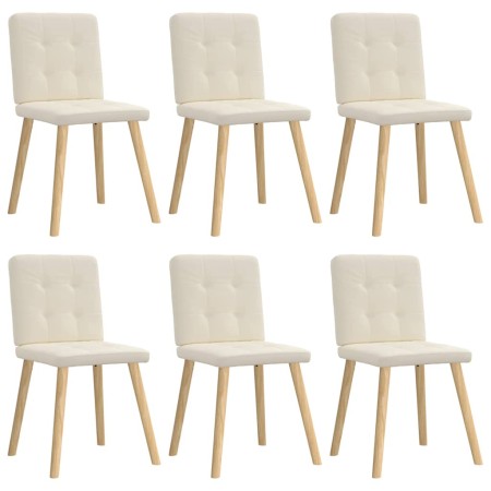 Sillas de comedor 6 unidades lino de , Sillas de comedor - Ref: Foro24-3315449, Precio: 305,20 €, Descuento: %