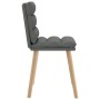 Sillas de comedor 2 unidades tela gris oscuro de , Sillas de comedor - Ref: Foro24-4101294, Precio: 112,40 €, Descuento: %