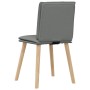 Sillas de comedor 2 unidades tela gris oscuro de , Sillas de comedor - Ref: Foro24-4101256, Precio: 110,42 €, Descuento: %