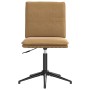 Silla de comedor de terciopelo marrón de , Sillas de comedor - Ref: Foro24-4101275, Precio: 61,13 €, Descuento: %