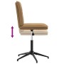 Silla de comedor de terciopelo marrón de , Sillas de comedor - Ref: Foro24-4101275, Precio: 61,13 €, Descuento: %