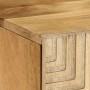 Mueble de TV marrón 105x33x46 cm madera maciza mango de , Almacenamiento para CD y DVD - Ref: Foro24-4017734, Precio: 131,22 ...