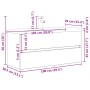 Set muebles de baño 2 piezas madera contrachapada gris hormigón de , Muebles de baño - Ref: Foro24-3324917, Precio: 326,93 €,...