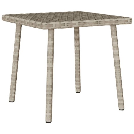 Mesa centro jardín rectangular gris claro 40x40x37cm de , Mesas de jardín - Ref: Foro24-4104049, Precio: 29,66 €, Descuento: %