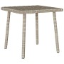Mesa centro jardín rectangular gris claro 40x40x37cm de , Mesas de jardín - Ref: Foro24-4104049, Precio: 29,66 €, Descuento: %