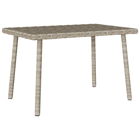 Mesa centro jardín rectangular gris claro 60x40x37 cm de , Mesas de jardín - Ref: Foro24-4104054, Precio: 34,80 €, Descuento: %