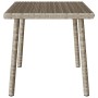 Mesa centro jardín rectangular gris claro 60x40x37 cm de , Mesas de jardín - Ref: Foro24-4104054, Precio: 34,80 €, Descuento: %