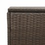 Caja de almacenaje jardín ratán sintético marrón 220x50x58 cm de , Cajas de almacenaje para exteriores - Ref: Foro24-4104075,...