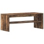 Mueble de TV madera contrachapada roble ahumado 100x40x40 cm de , Muebles TV - Ref: Foro24-859122, Precio: 42,71 €, Descuento: %