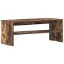 Mueble de TV madera contrachapada roble ahumado 100x40x40 cm de , Muebles TV - Ref: Foro24-859122, Precio: 42,71 €, Descuento: %