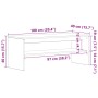 Mueble para TV madera contrachapada negro100x40x40 cm de , Muebles TV - Ref: Foro24-862402, Precio: 45,35 €, Descuento: %