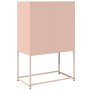 Aparador de acero rosa 68x39x107 cm de , Aparadores - Ref: Foro24-853375, Precio: 112,20 €, Descuento: %
