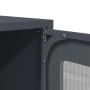 Mesita de noche acero laminado en frío antracita 36x39x60,5 cm de , Mesitas de noche - Ref: Foro24-853328, Precio: 52,24 €, D...