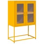 Aparador de acero amarillo mostaza 68x39x107 cm de , Aparadores - Ref: Foro24-853377, Precio: 97,54 €, Descuento: %