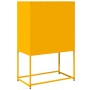 Aparador de acero amarillo mostaza 68x39x107 cm de , Aparadores - Ref: Foro24-853377, Precio: 97,54 €, Descuento: %