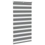 Estor cebra gris oscuro 80x100cm tejido ancho 75,9 cm poliéster de , Persianas y estores - Ref: Foro24-4014101, Precio: 23,30...
