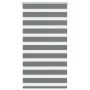 Estor cebra gris oscuro 90x100cm tejido ancho 85,9 cm poliéster de , Persianas y estores - Ref: Foro24-4014103, Precio: 22,49...