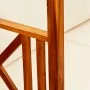 Banco de jardín con toldo y reposapiés madera maciza de acacia de vidaXL, Bancos de jardín - Ref: Foro24-3058007, Precio: 346...
