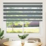 Estor cebra gris oscuro tejido ancho 155,9 cm poliéster de , Persianas y estores - Ref: Foro24-4014117, Precio: 28,44 €, Desc...