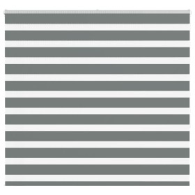 Estor cebra gris oscuro tejido ancho 155,9 cm poliéster de , Persianas y estores - Ref: Foro24-4014143, Precio: 45,62 €, Desc...