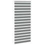 Estor cebra gris oscuro tejido ancho 110,9 cm poliéster de , Persianas y estores - Ref: Foro24-4014160, Precio: 31,63 €, Desc...