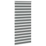 Estor cebra gris oscuro tejido ancho 110,9 cm poliéster de , Persianas y estores - Ref: Foro24-4014160, Precio: 31,63 €, Desc...