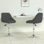 Sillas de comedor giratorias 2 uds terciopelo negro de , Sillas de comedor - Ref: Foro24-335280, Precio: 106,93 €, Descuento: %