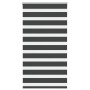 Estor cebra negro 80x100 cm tejido ancho 75,9 cm poliéster de , Persianas y estores - Ref: Foro24-4014205, Precio: 22,78 €, D...