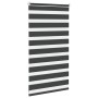 Estor cebra negro 80x100 cm tejido ancho 75,9 cm poliéster de , Persianas y estores - Ref: Foro24-4014205, Precio: 22,78 €, D...