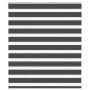 Estor cebra negro 120x100 cm tejido ancho 115,9 cm poliéster de , Persianas y estores - Ref: Foro24-4014213, Precio: 22,76 €,...