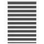 Estor cebra negro 110x100 cm tejido ancho 105,9 cm poliéster de , Persianas y estores - Ref: Foro24-4014211, Precio: 24,93 €,...