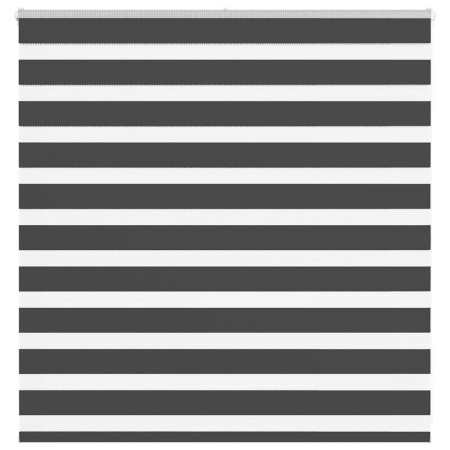 Estor cebra negro 145x100 cm tejido ancho 140,9 cm poliéster de , Persianas y estores - Ref: Foro24-4014218, Precio: 24,91 €,...