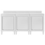 Mesa de trabajo comercial mueble acero inoxidable 180x60x96 cm de vidaXL, Restauración - Ref: Foro24-3058268, Precio: 703,08 ...