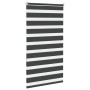 Estor cebra negro 85x150 cm tejido ancho 80,9 cm poliéster de , Persianas y estores - Ref: Foro24-4014232, Precio: 23,43 €, D...