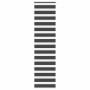 Estor cebra negro 60x230 cm tejido ancho 55,9 cm poliéster de , Persianas y estores - Ref: Foro24-4014279, Precio: 24,08 €, D...