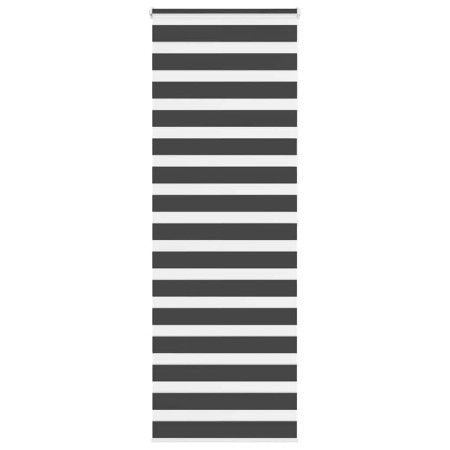 Estor cebra negro 85x200 cm tejido ancho 80,9 cm poliéster de , Persianas y estores - Ref: Foro24-4014258, Precio: 26,85 €, D...