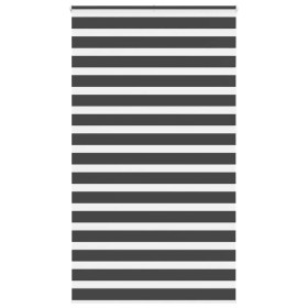 Estor cebra negro 120x230 cm tejido ancho 115,9 cm poliéster de , Persianas y estores - Ref: Foro24-4014291, Precio: 35,66 €,...