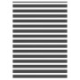 Estor cebra negro 155x200 cm tejido ancho 150,9 cm poliéster de , Persianas y estores - Ref: Foro24-4014272, Precio: 42,58 €,...