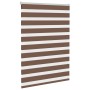Estor cebra marrón 115x100 cm tejido ancho 110,9 cm poliéster de , Persianas y estores - Ref: Foro24-4014316, Precio: 26,50 €...