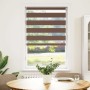 Estor cebra marrón 80x100 cm tejido ancho 75,9 cm poliéster de , Persianas y estores - Ref: Foro24-4014309, Precio: 18,96 €, ...