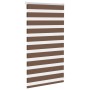 Estor cebra marrón 80x100 cm tejido ancho 75,9 cm poliéster de , Persianas y estores - Ref: Foro24-4014309, Precio: 18,96 €, ...