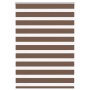 Estor cebra marrón 105x150 cm tejido ancho 100,9 cm poliéster de , Persianas y estores - Ref: Foro24-4014340, Precio: 27,37 €...