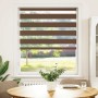Estor cebra marrón 105x150 cm tejido ancho 100,9 cm poliéster de , Persianas y estores - Ref: Foro24-4014340, Precio: 27,37 €...
